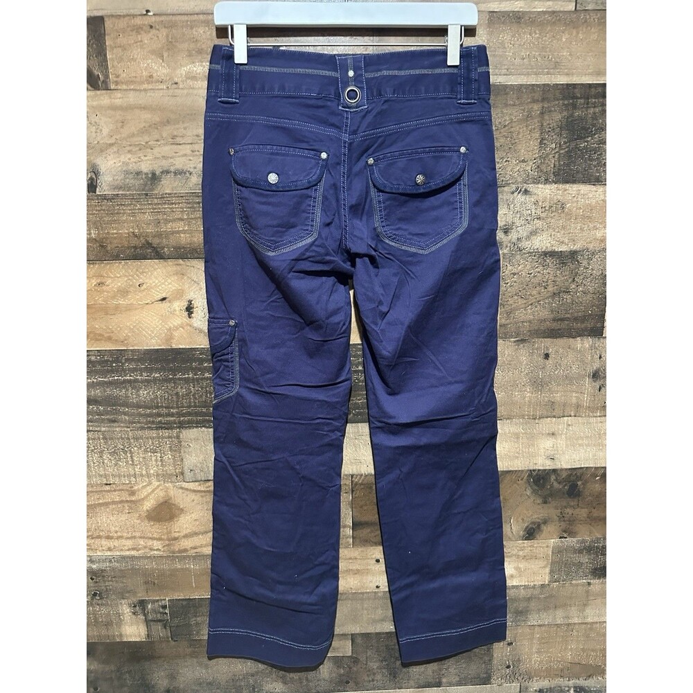 Athleta 2 Vintage Blue Cargo Pants Womens